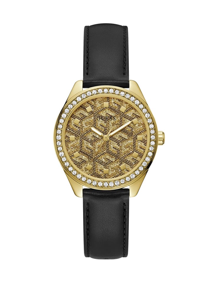 

Guess Кварцевые часы GW0608L2 в золотом корпусе