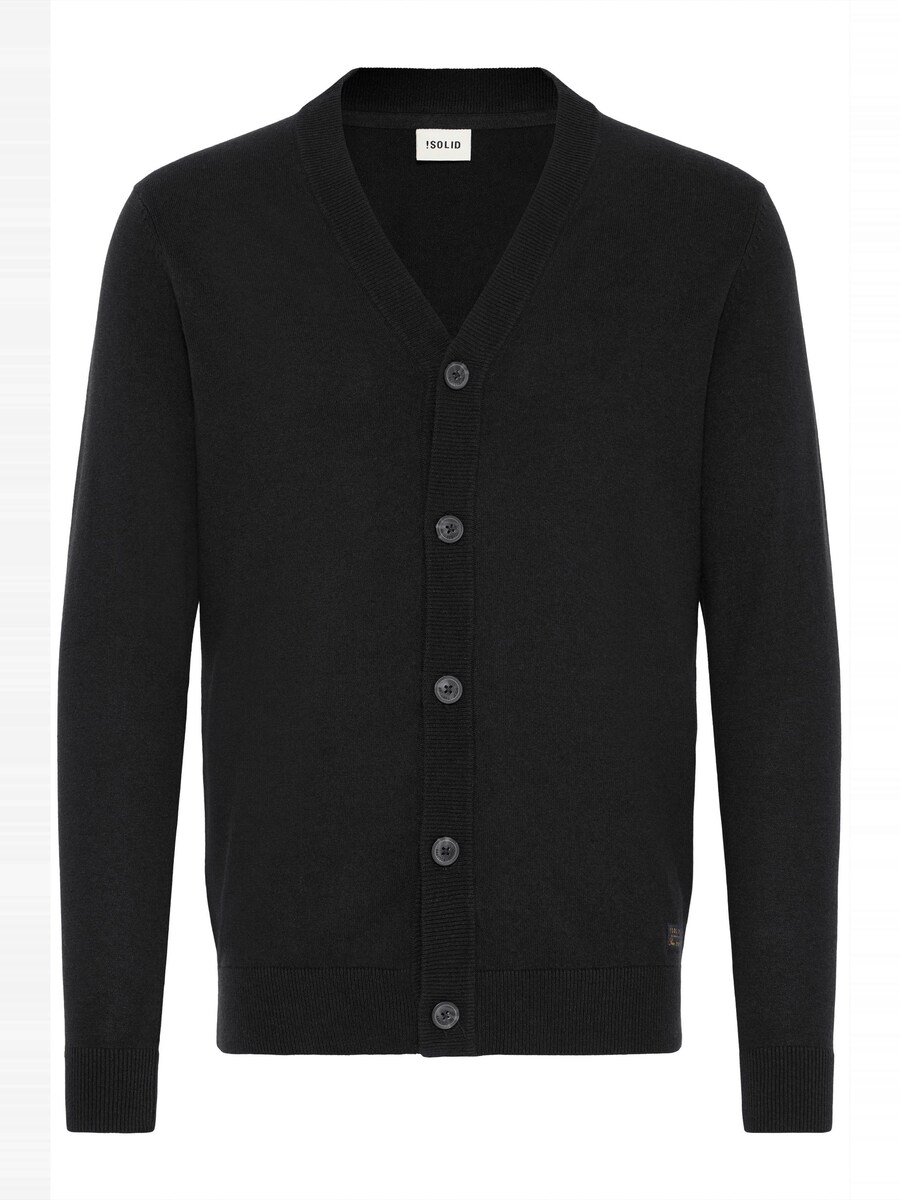 

Вязаный кардиган !Solid Akalma, Black