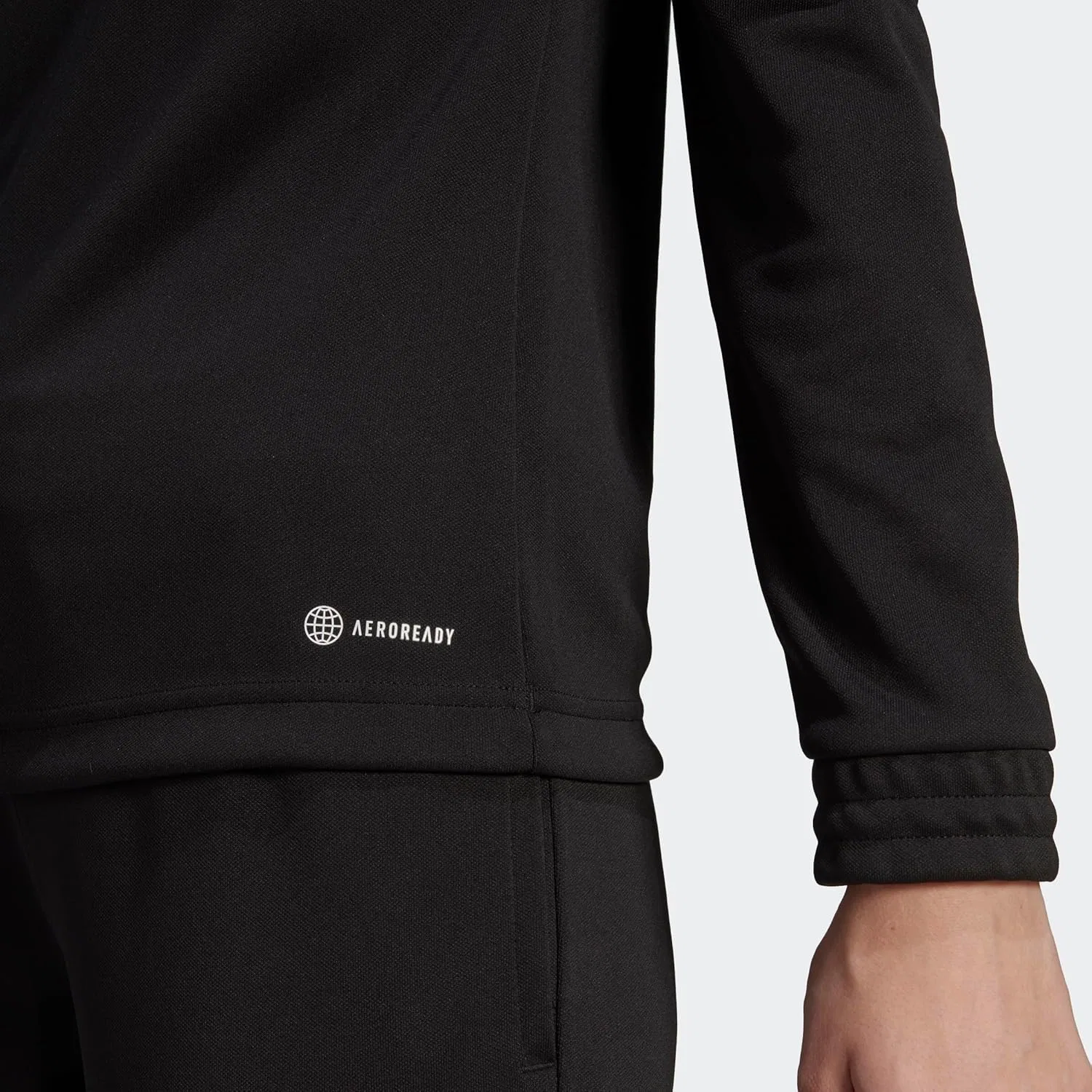Тренировочная футболка adidas Entrada 22, женская, черная — фото 4