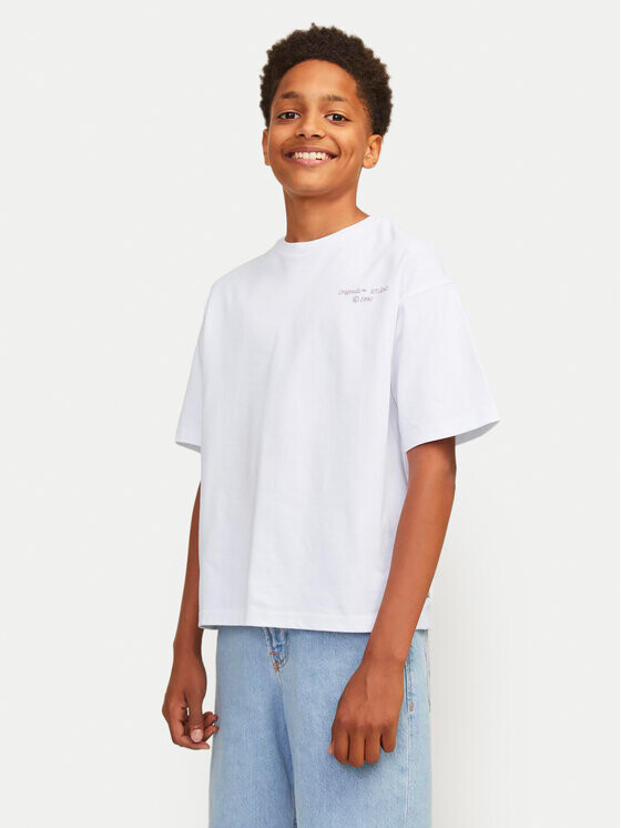 

Футболка свободного кроя Jack&Jones Junior, белый
