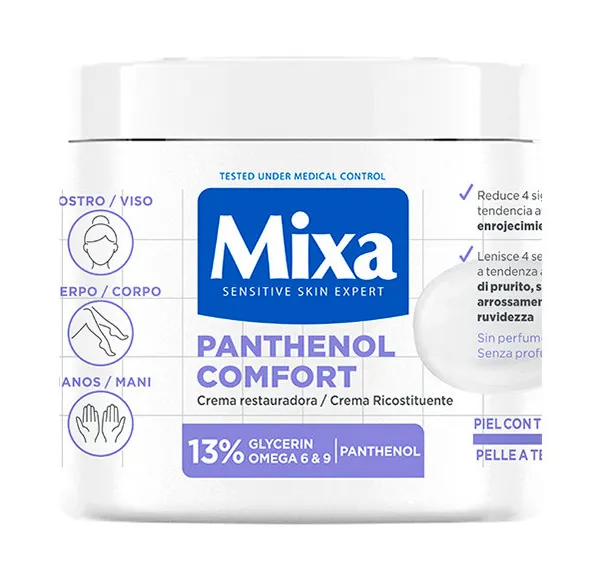 

Восстанавливающий крем 13% Глицерин Panthenol Comfort Mixa, 400 ml