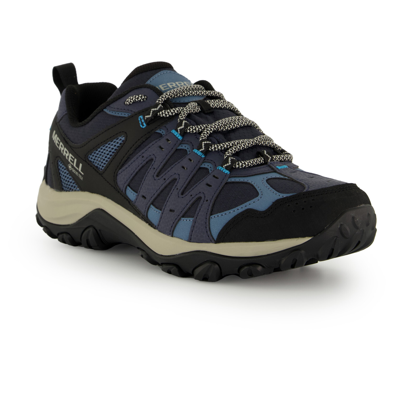 Мультиспортивная обувь Merrell Accentor 3 Sport GTX, цвет Black/Tangerine — фото 2