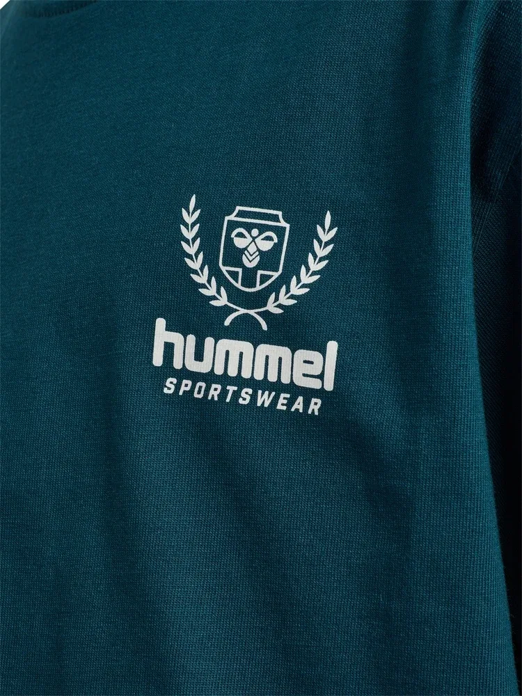 Футболка Loose Graphic T-Shirt S/S Bts Hummel, синий — фото 3