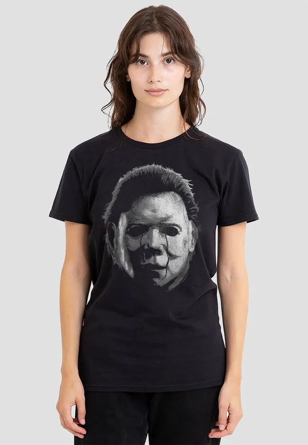 

Футболка с принтом майкла на хэллоуин Cotton Soul, Black, Черный, Футболка с принтом майкла на хэллоуин Cotton Soul, Black