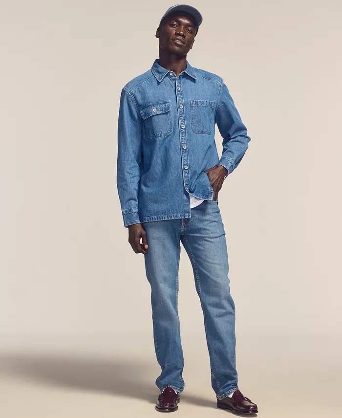 Мужские джинсы 514 Straight Fit Eco Performance Levi'S, черный — фото 4