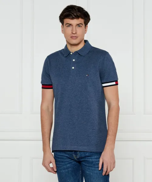 

Футболка поло Slim fit Tommy Hilfiger, синий