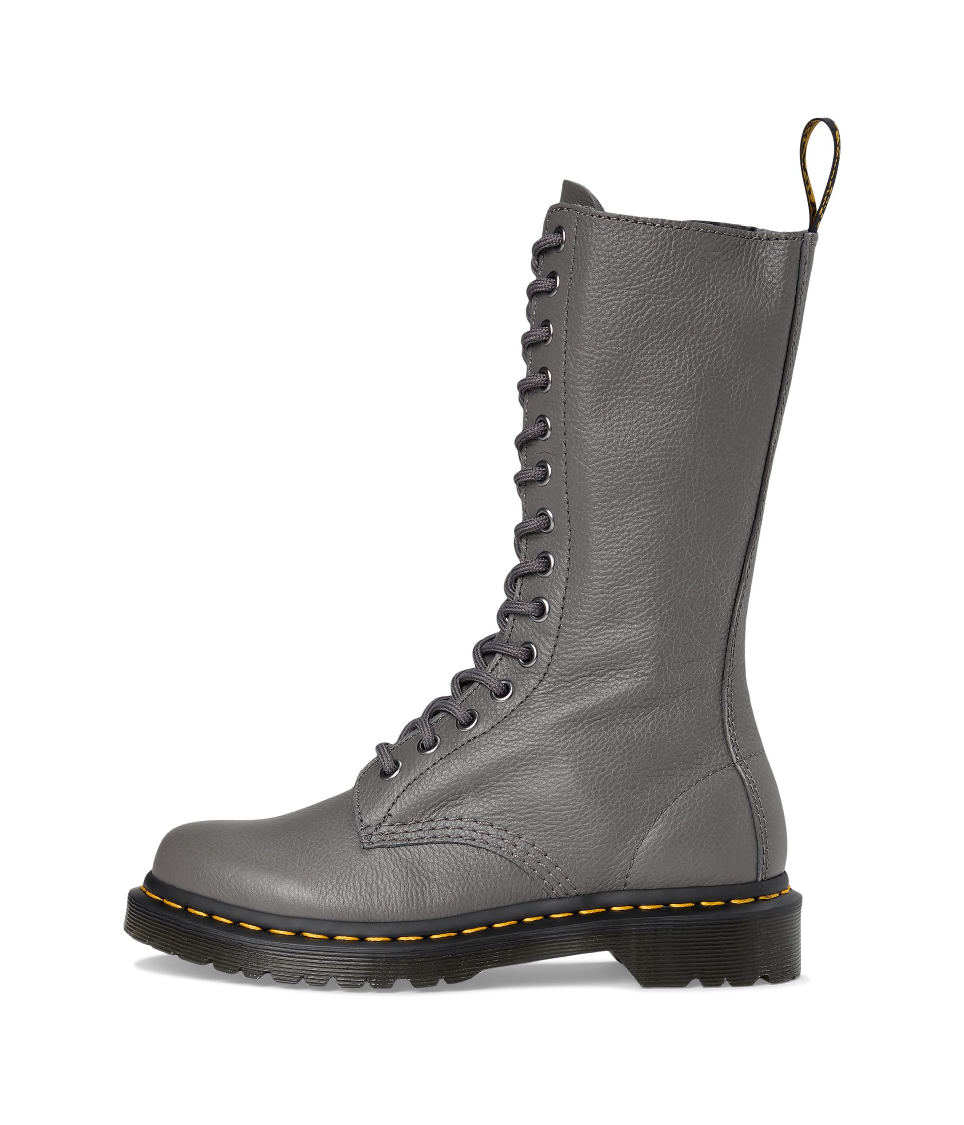 Ботинки Dr. Martens 1B99 Virginia Leather Mid Calf Boots, Gunmetal — фото 4