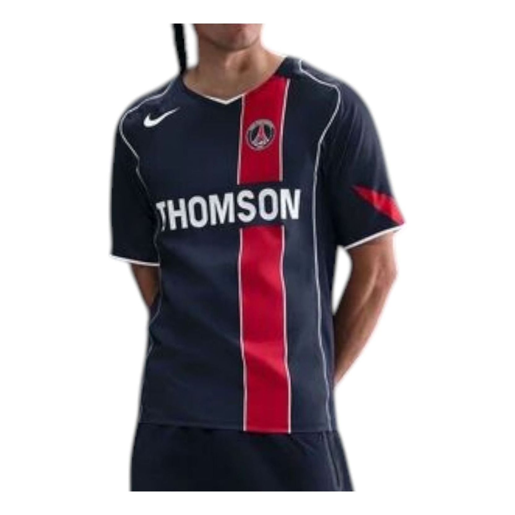 

Футболка Nike x Paris Saint Germain 2004 Total 90 Reissue Replica T-Shirt 'Midnight Navy University Red'