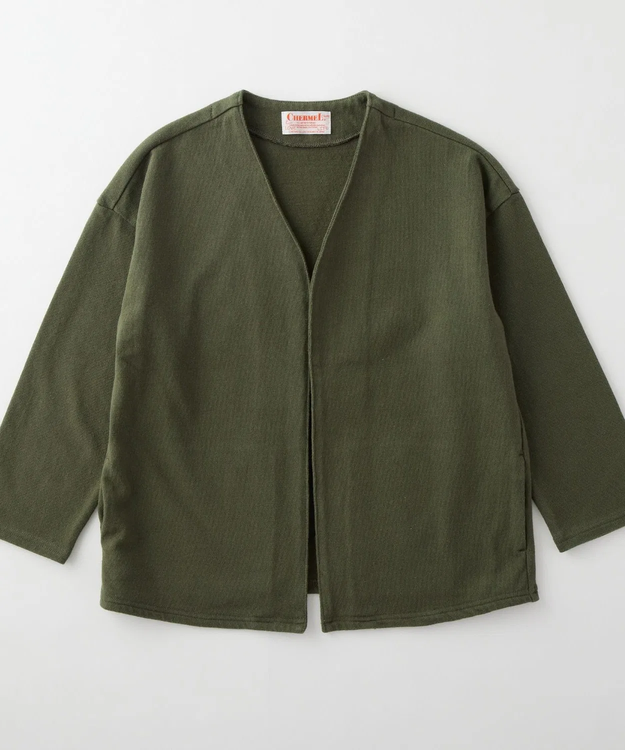 Куртка Cotton Nocoller Jacket CHERMEL 100% хлопок, цвет хаки