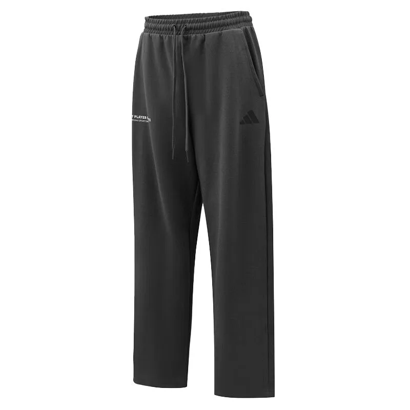 Adidas Повседневные брюки мужские charcoal gray moderate straight fit