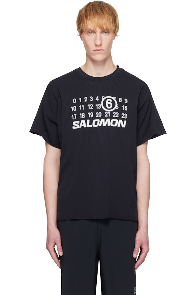 

Футболка Salomon edition seamless Mm6 Maison Margiela, черный