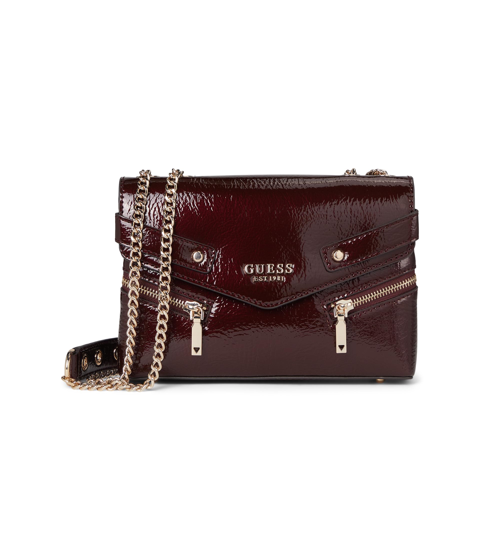 

Сумка кросс-боди GUESS Trissa Convertible Crossbody Flap, бордовый