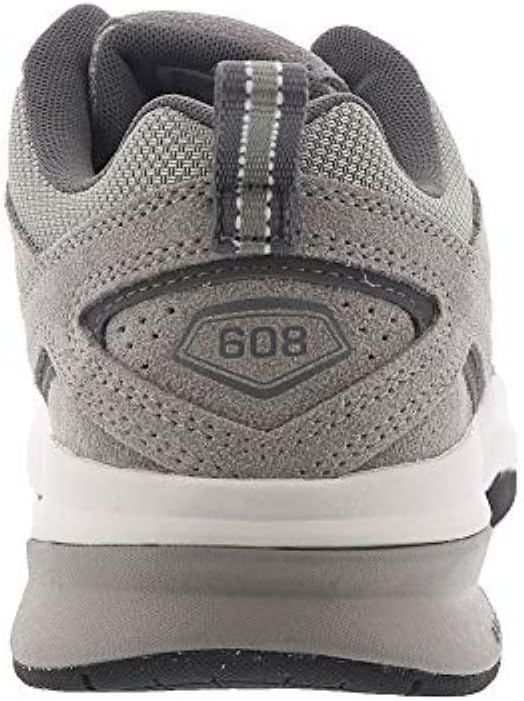 Мужские кроссовки New Balance 608 V5 для повседневной носки и тренировок, серый — фото 4