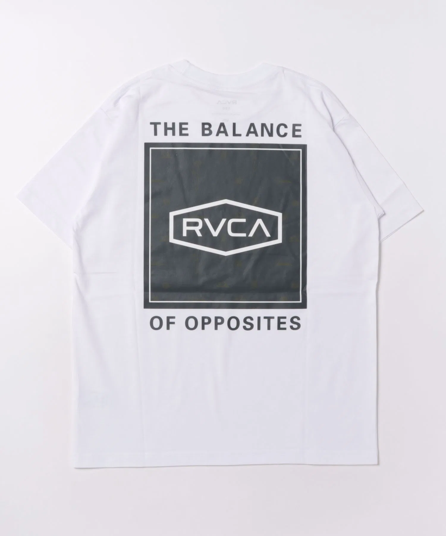 Детская футболка RVCA RANGER BOX с логотипом чёрная — фото 2