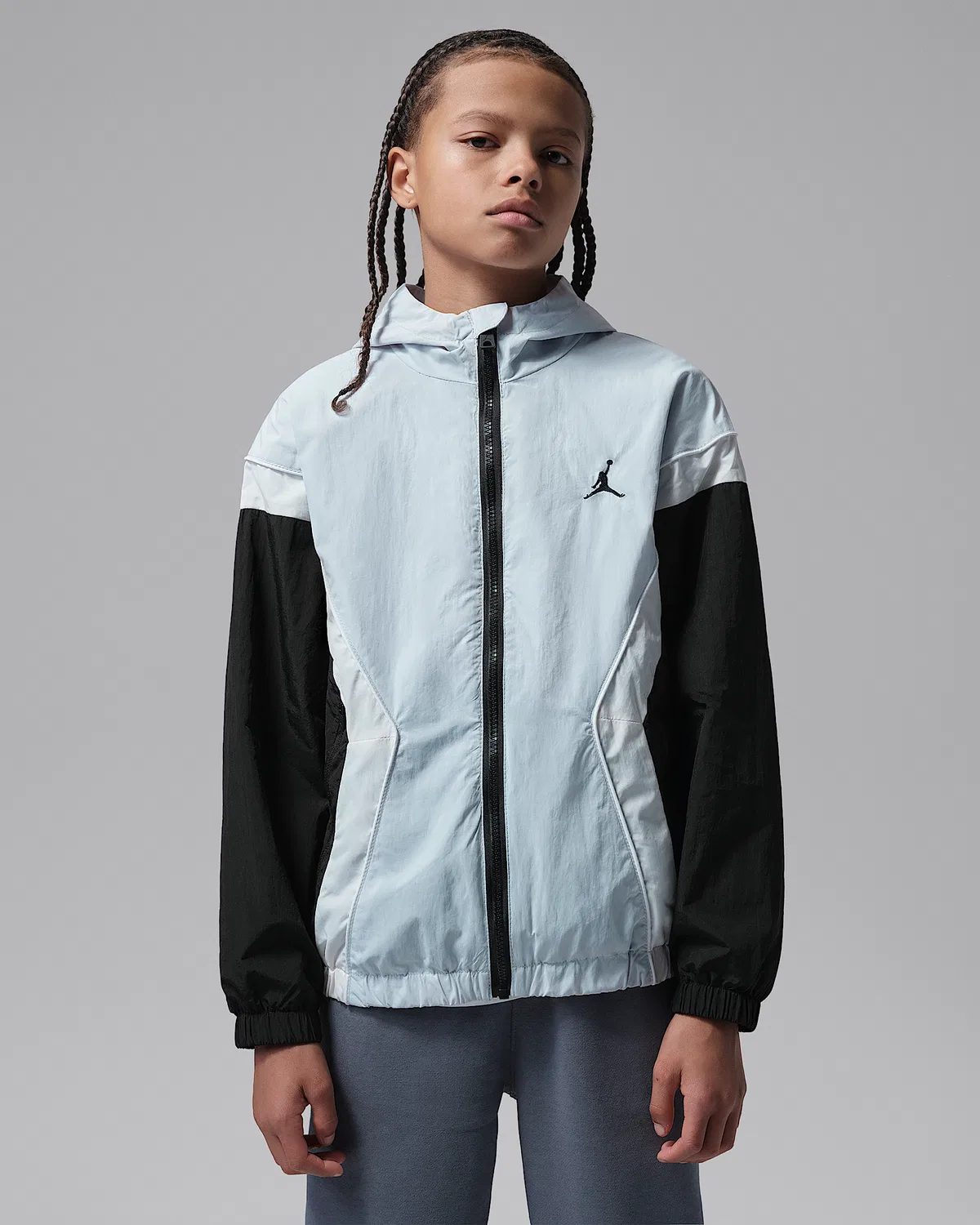 Big Kids' Essential Draft Jacket Jordan, Aura