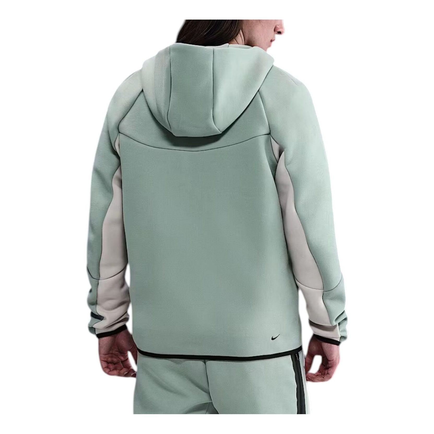 Куртка Nike Tech Fleece Windrunner на молнии, цвет «Пыльно-коричневый шалфей» — фото 2