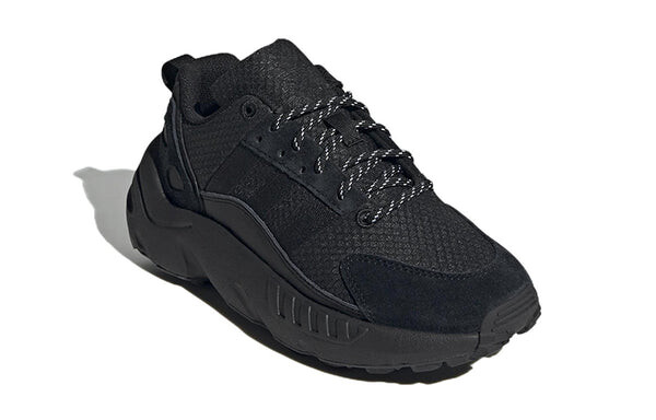 Кроссовки оригинал zx 22 Adidas, черный — фото 3