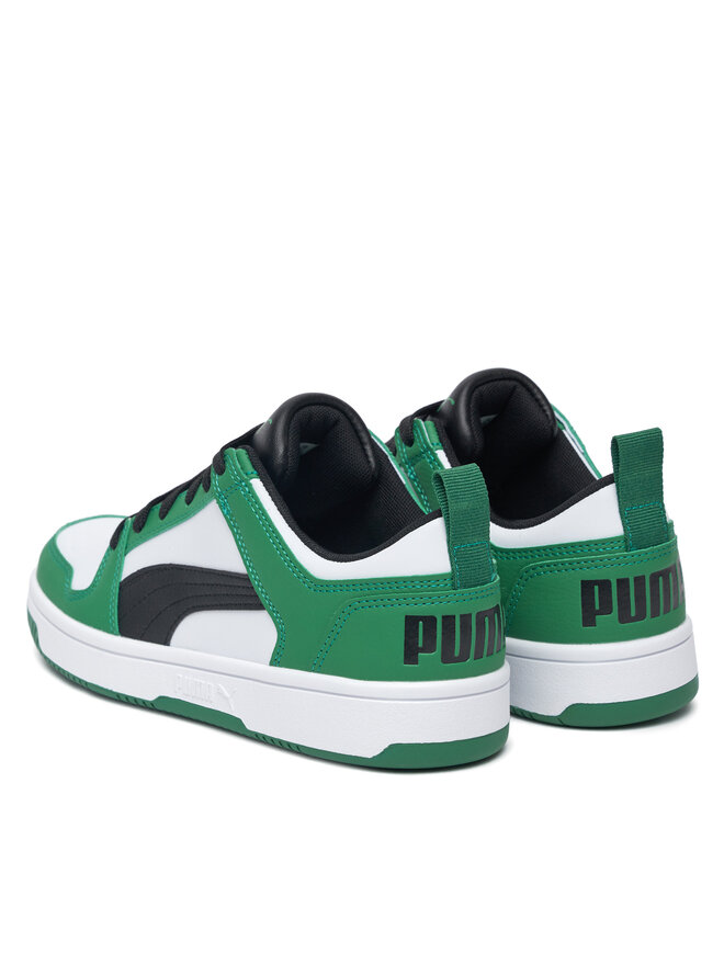 Кроссовки REBOUND LAYUP LO SL JR 37049024 Puma, зеленый — фото 3
