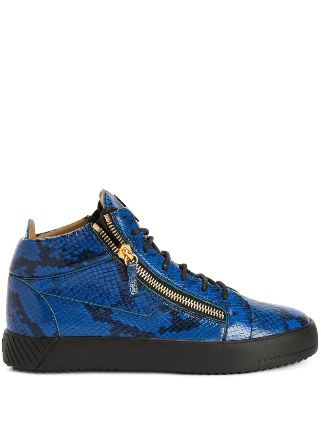 

Giuseppe Zanotti высокие кеды Frankie, синий