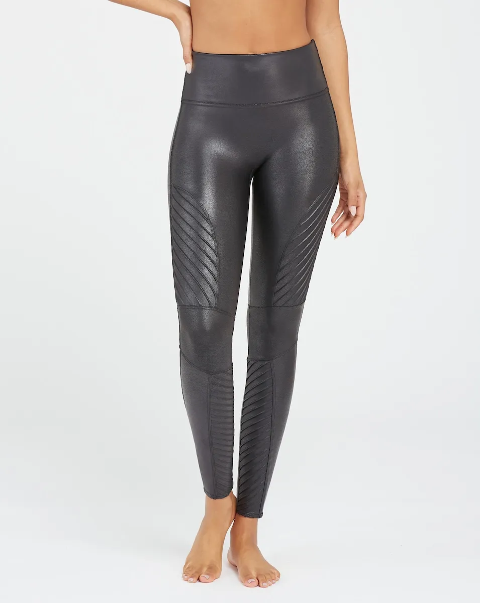 

Женские леггинсы для мотоциклисток с эффектом утяжки Spanx, черный