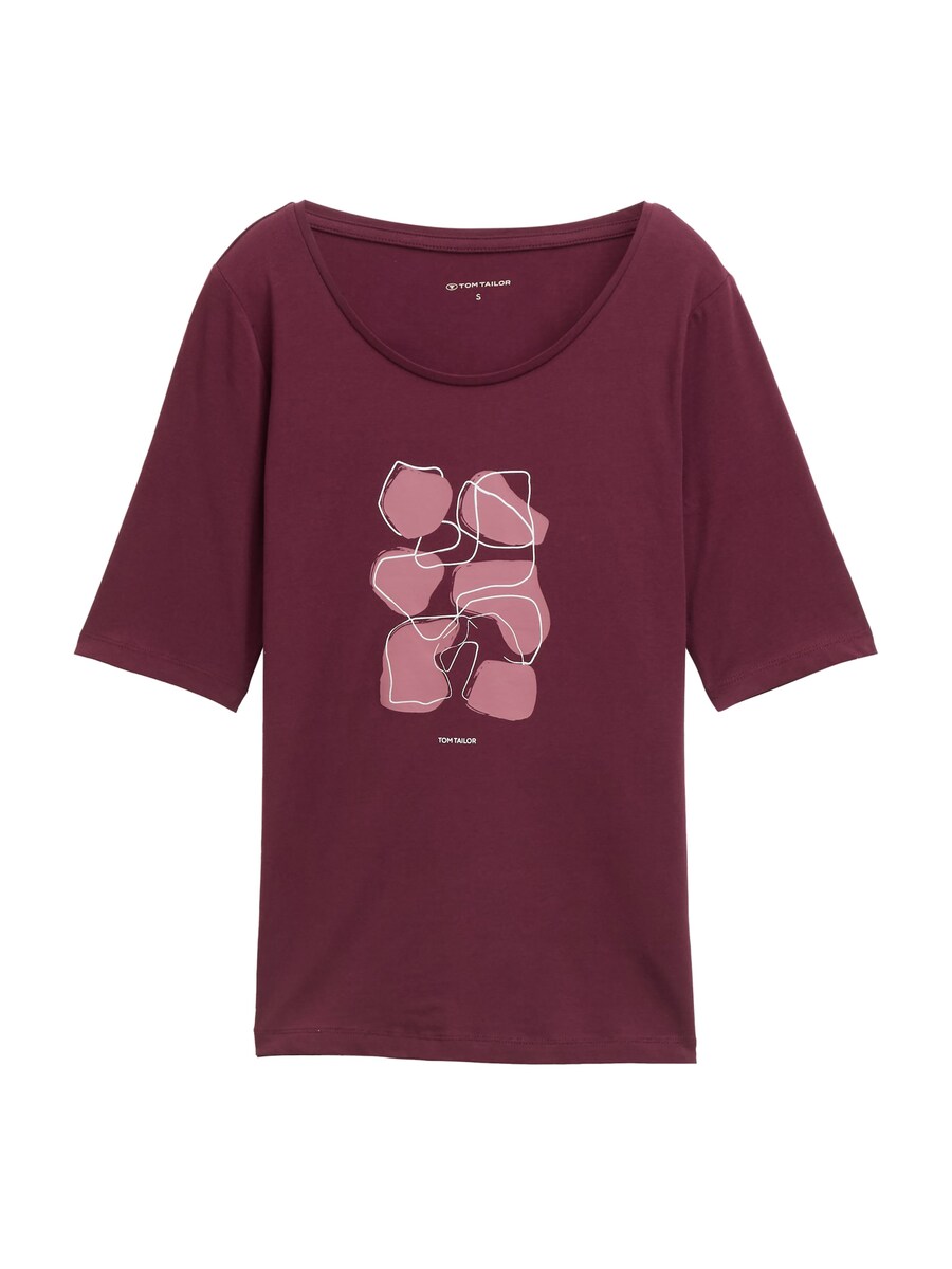 

Футболка TOM TAILOR, Bordeaux