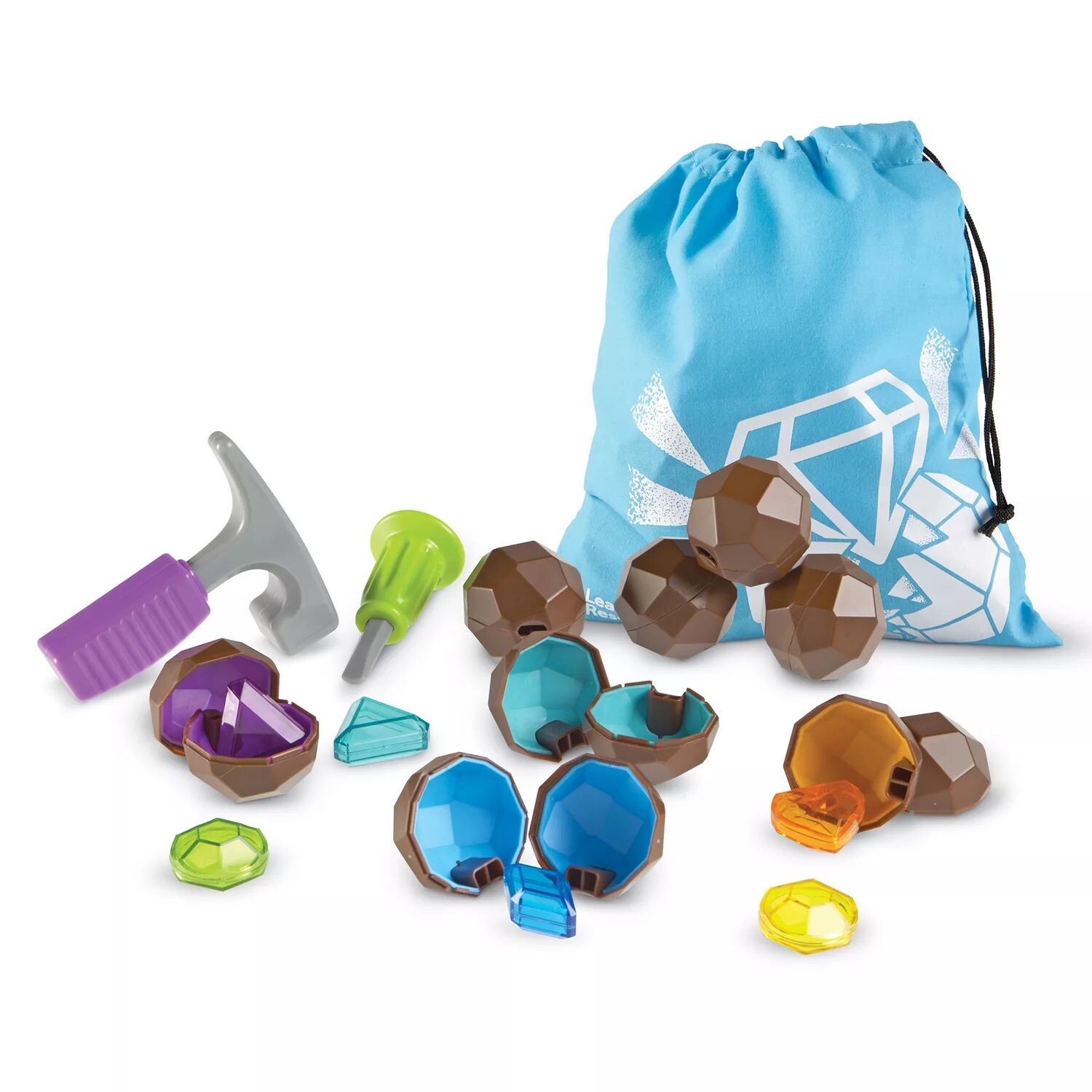 Учебные ресурсы Rock 'n' Gem Surprise Learning Resources