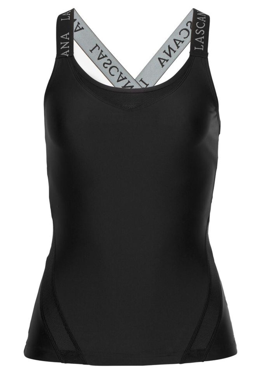 

Спортивный топ LASCANA ACTIVE, черный