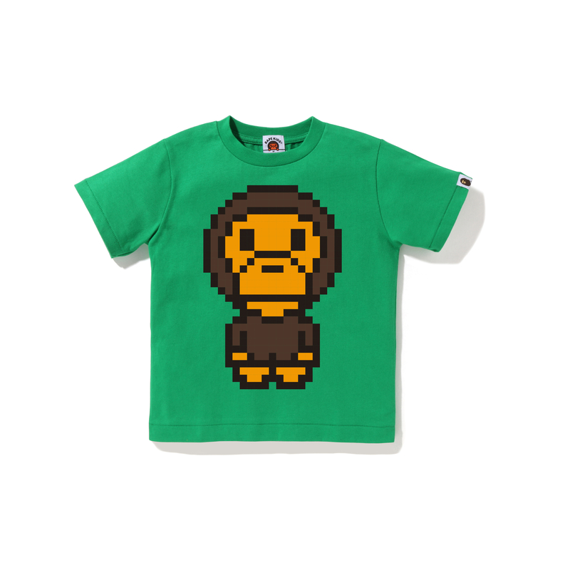 

Детская футболка A BATHING APE, зеленая GRX