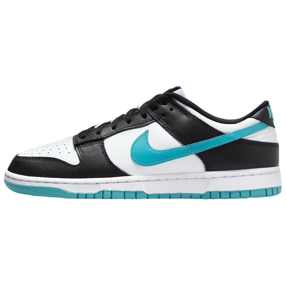 

Кроссовки Nike Dunk Skateboarding Shoes Unisex Low-top Black And White Blue, белый