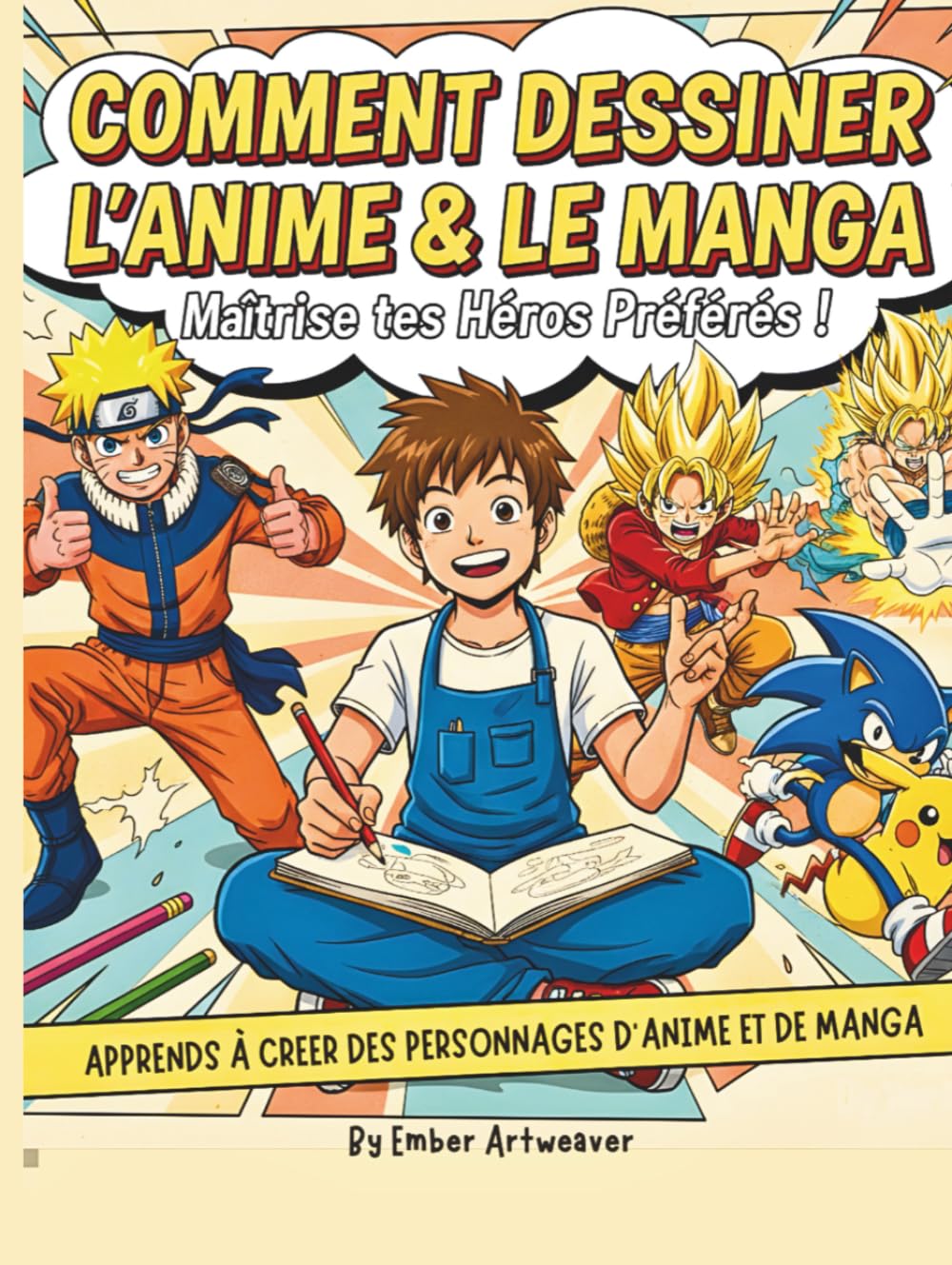 

Comment Dessiner l’Anime & le Manga: Apprends à créer des personnages d’anime et de manga avec des instructions simples et amusantes (French Edition) (Independently published)