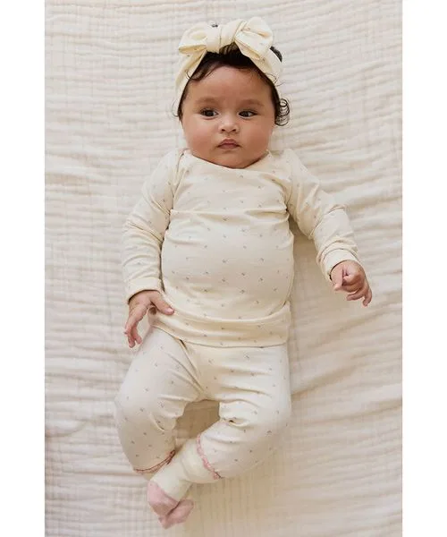 Резинка для волос "Ditsy Cherries" / Органический хлопок — фото 4