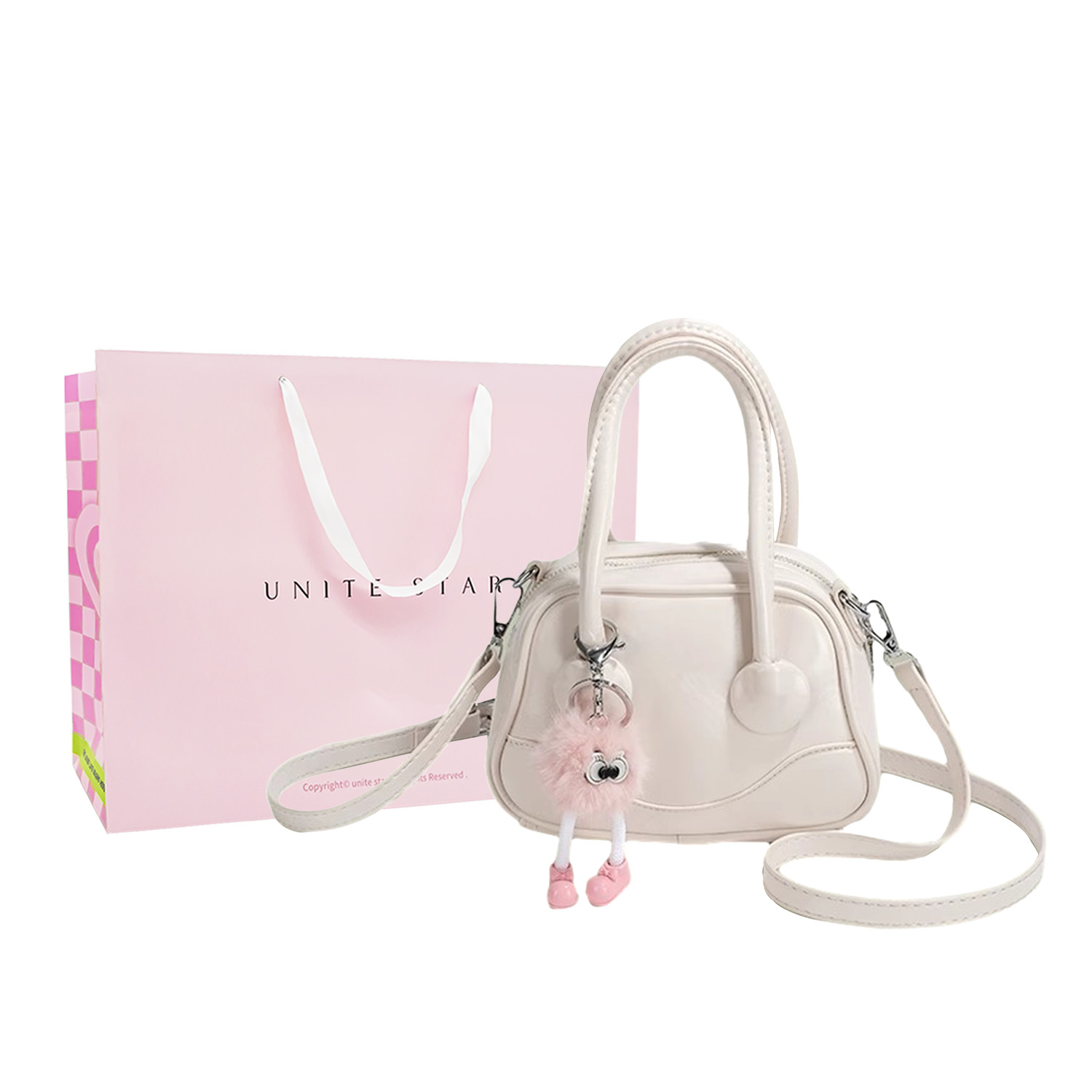 

UNITE STAR Мини рюкзак, Cream White, Shopping Bag