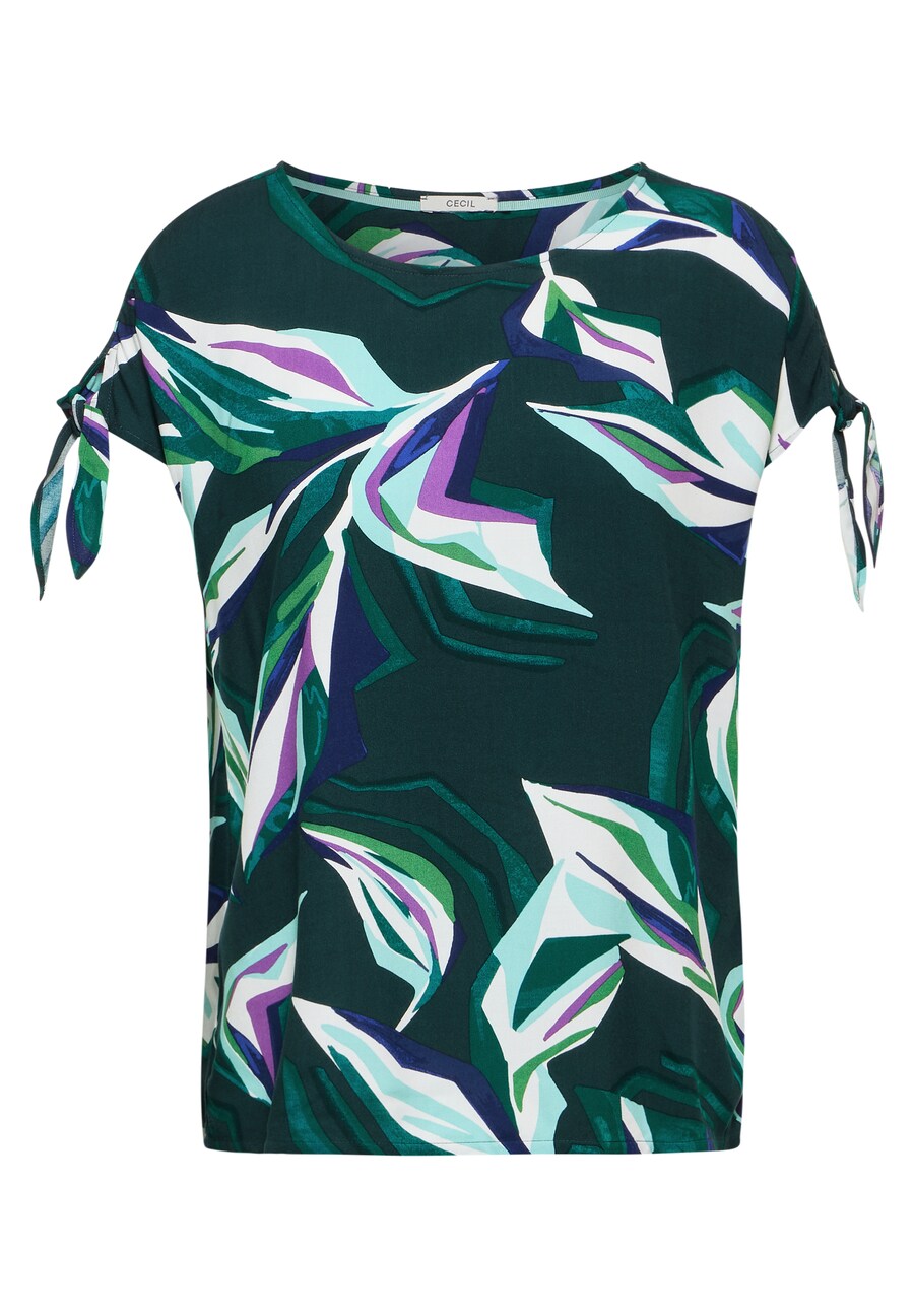 

Блузка с коротким рукавом CECIL Blouse, зеленый