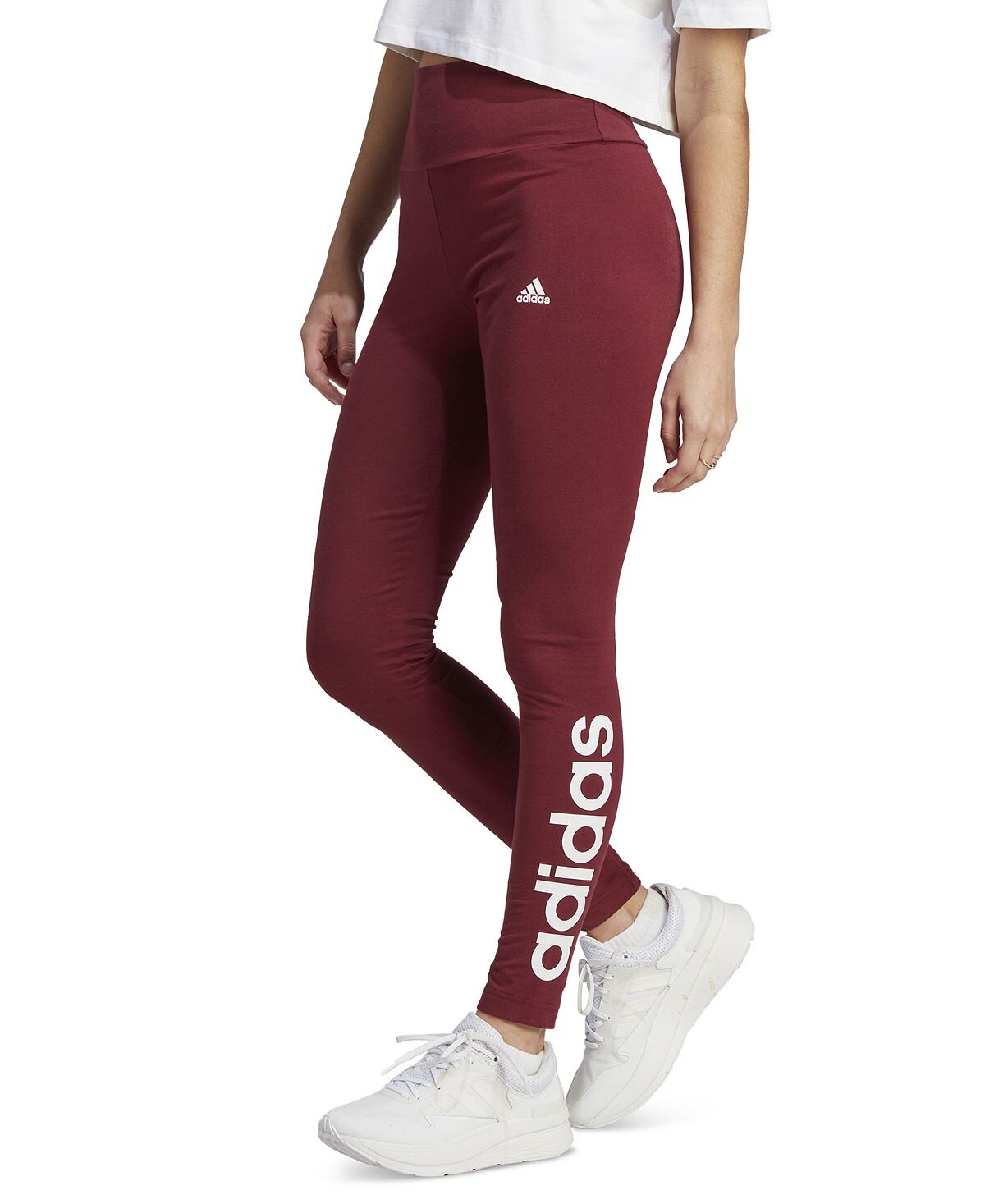 

Женские леггинсы полной длины с линейным логотипом, XS-4X adidas