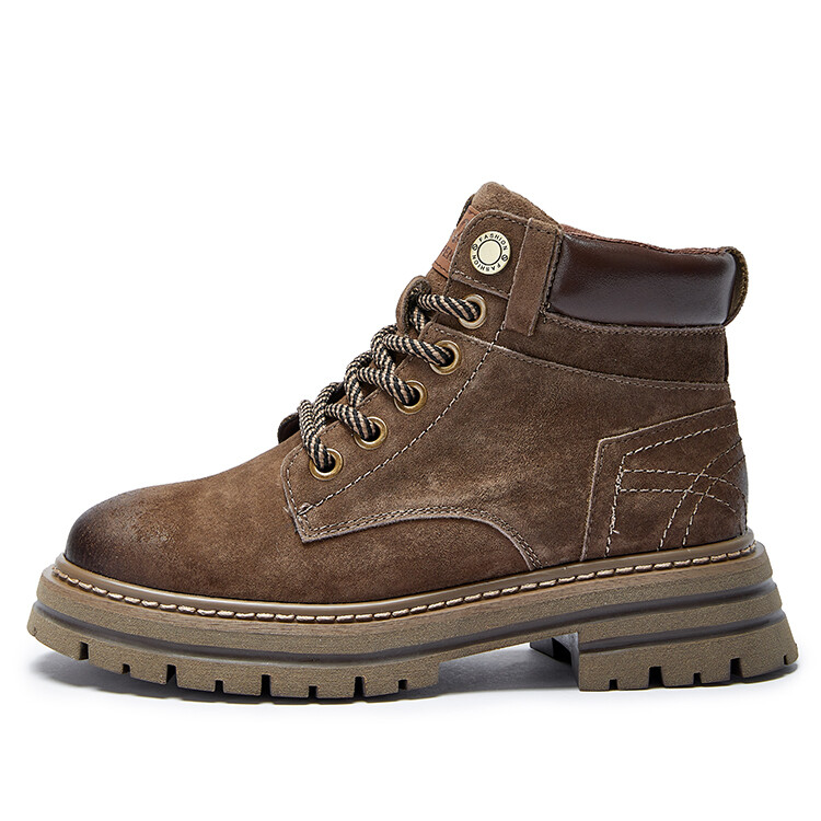 

Ботинки Martin Boot женские Laorentou, хаки