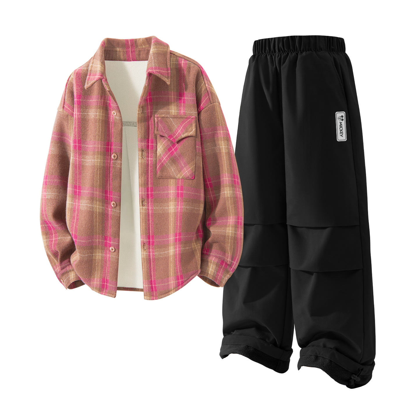 

Детская повседневная спортивная одежда Disney, черный