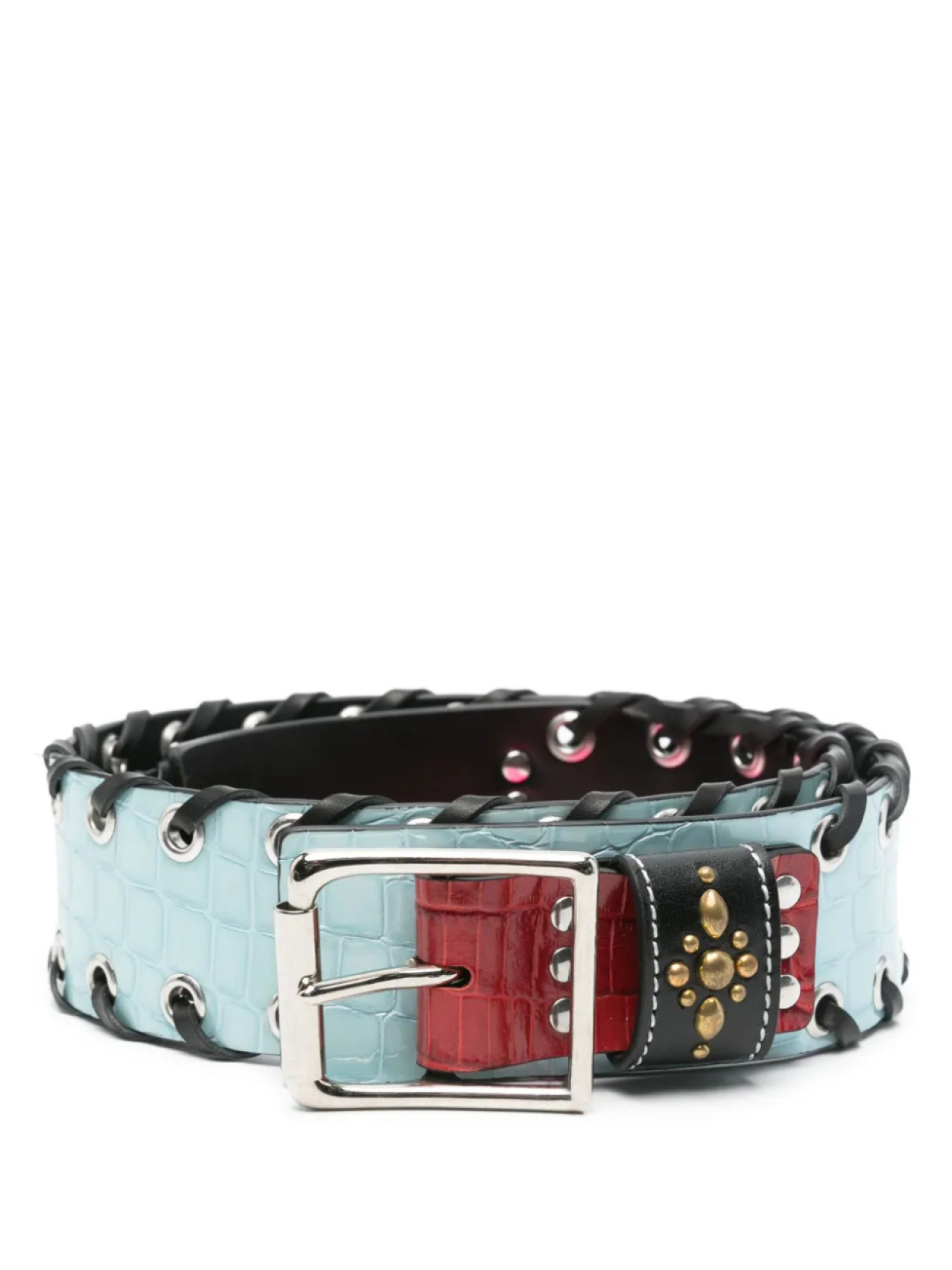 

Ремень Carter Croc Chopova Lowena, синий