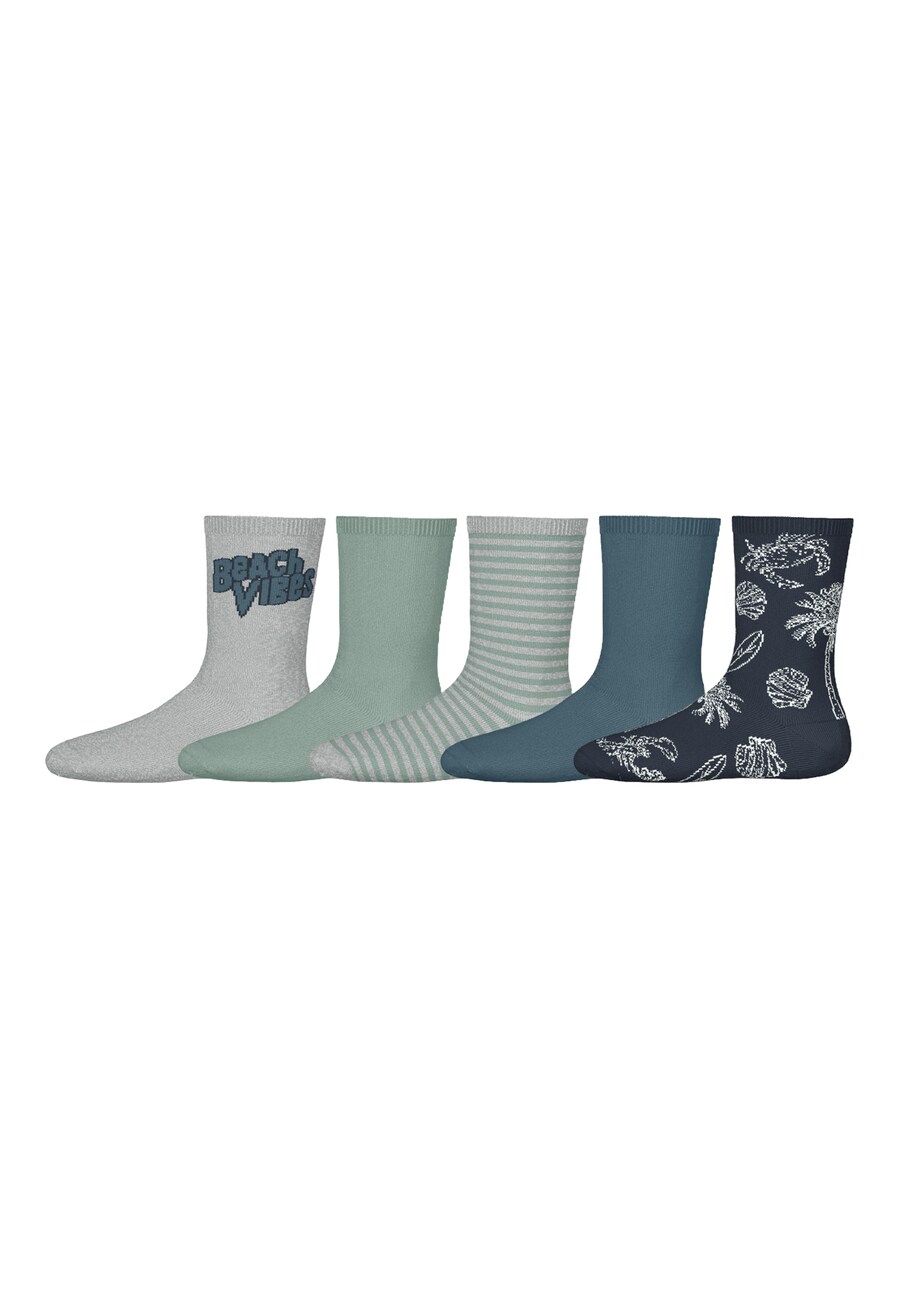 

Носки NAME IT NKMVaks, цвет Dark blue/Light grey/Petrol/Light green