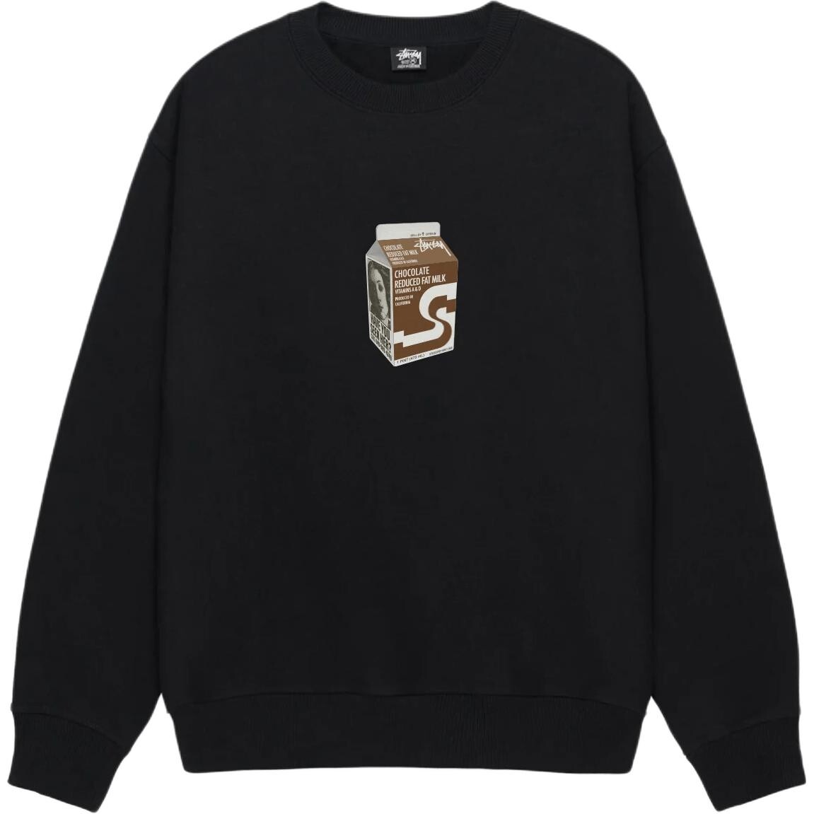 

Молочная команда Stussy, черный