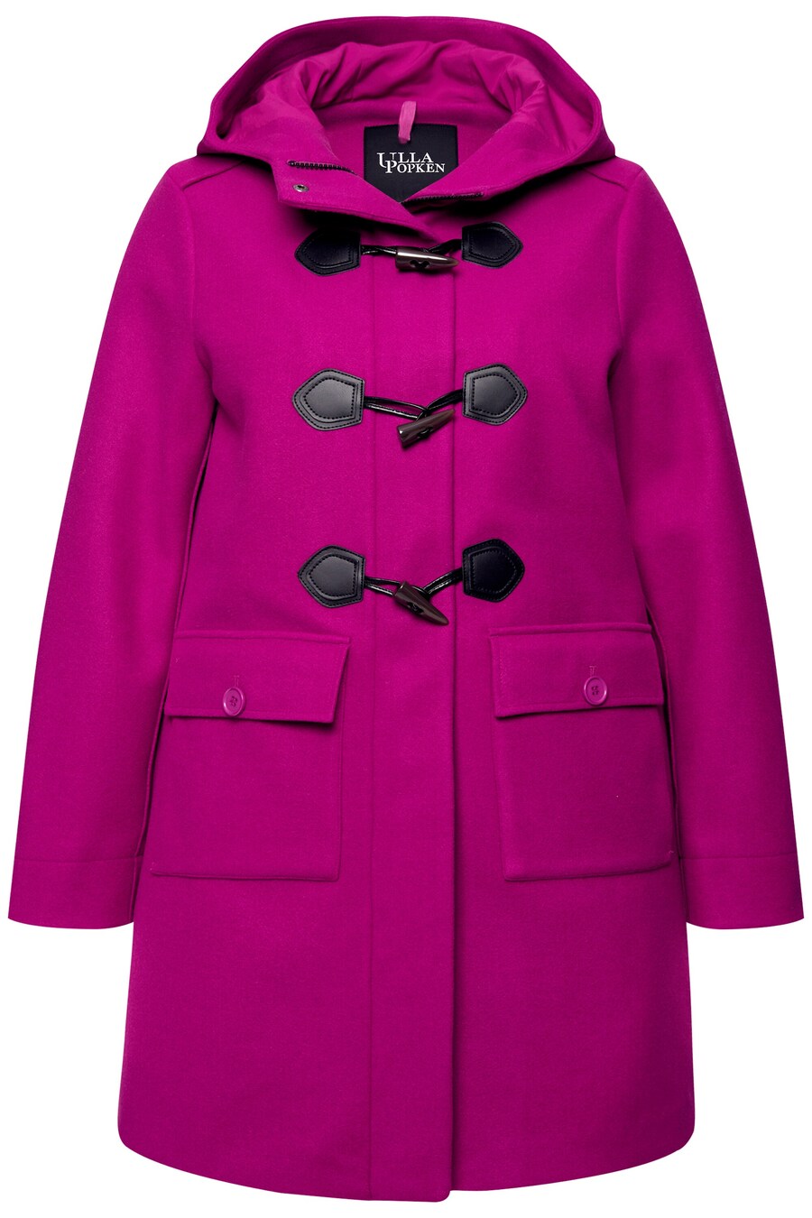

Пальто дафлкот Ulla Popken Between-Seasons Coat, розовый