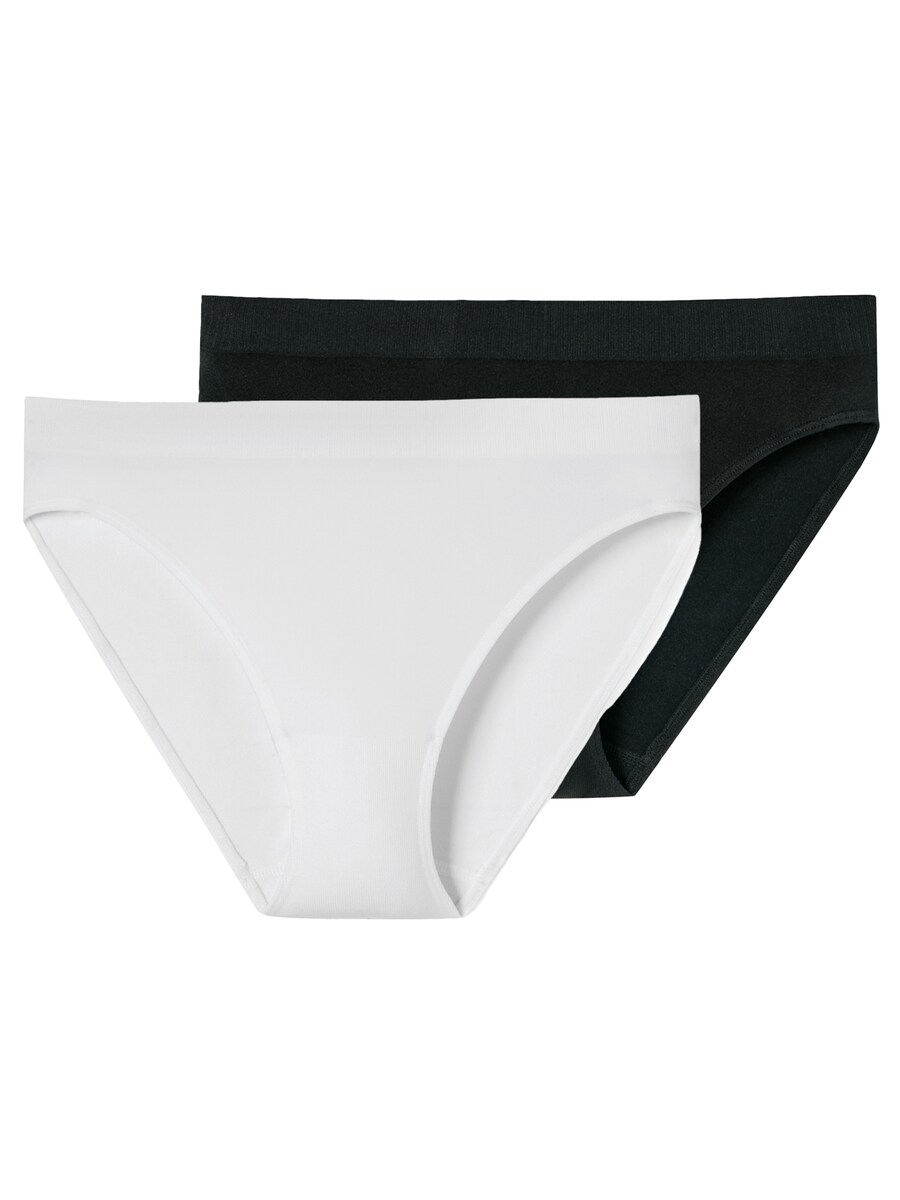 

Трусики SCHIESSER Classic Seamless, черный/белый