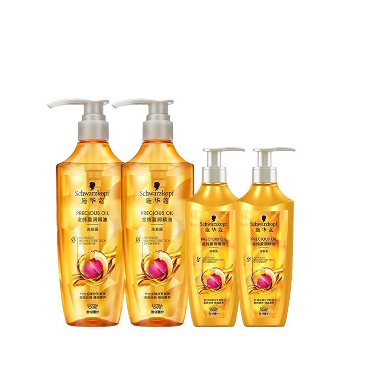 

SCHWARZKOPF Набор шампуня и кондиционера shihuakou golden pure с увлажняющим эфирным маслом для очищения и гидратации