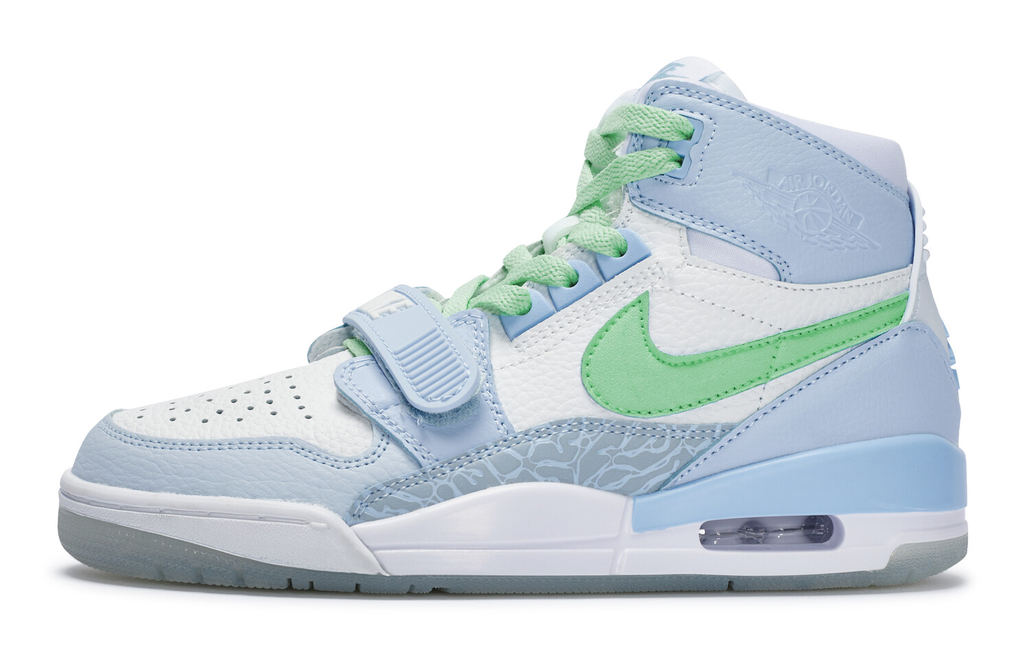 

Кроссовки Jordan Legacy 312 Vintage Basketball Shoes Women's Mid-top Green, зеленый