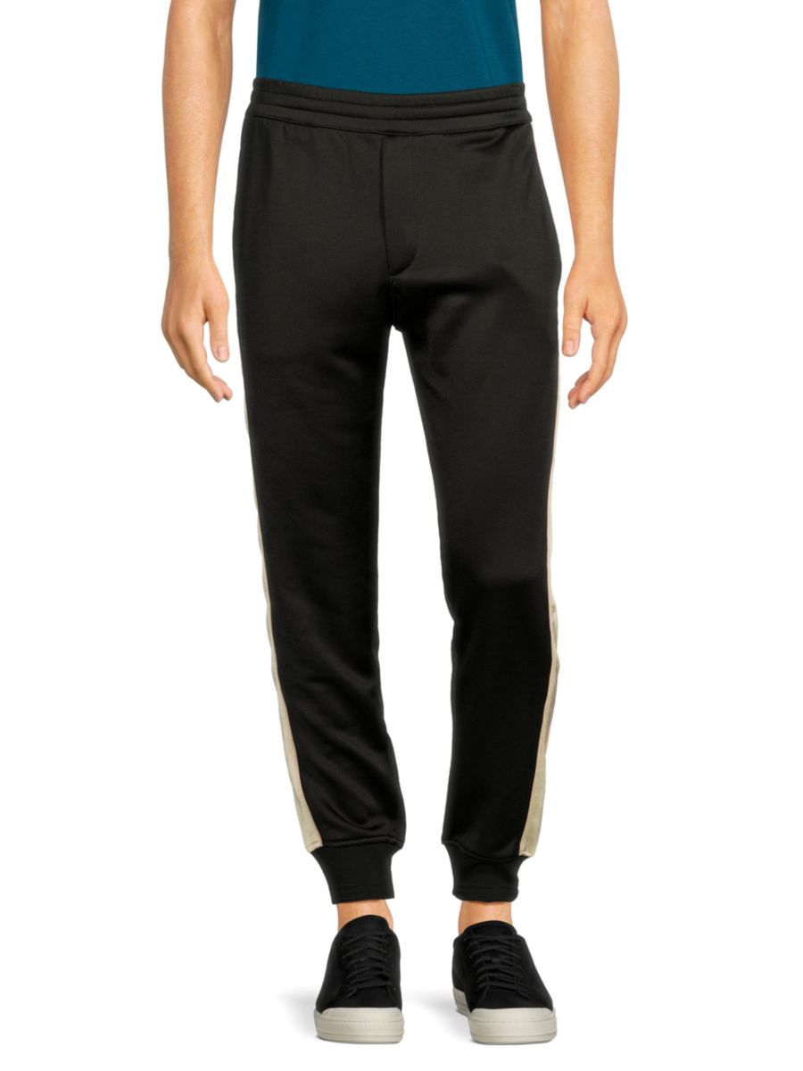 

Беговые брюки в полоску Racing McQueen, цвет Black Ivory