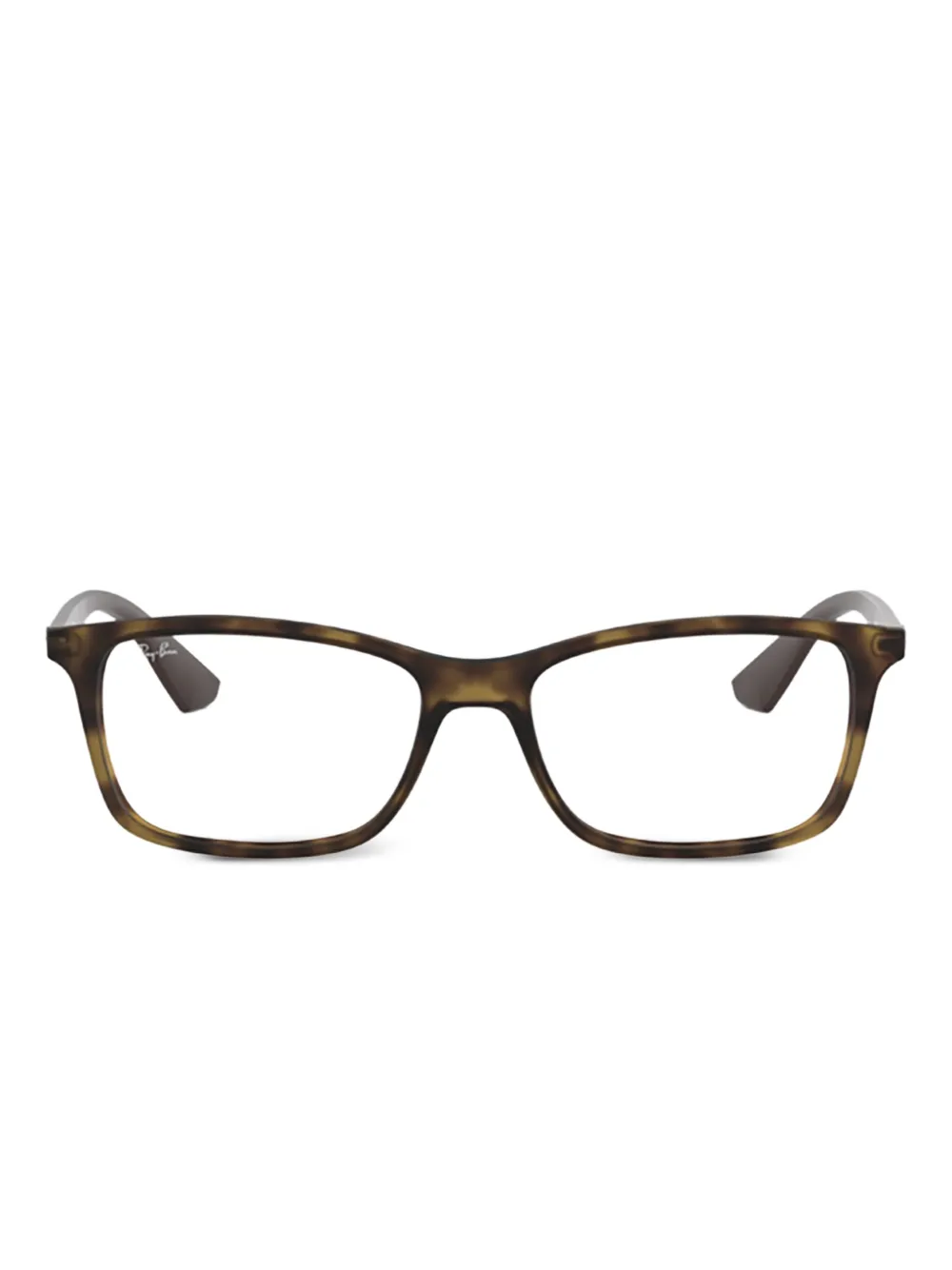 

RX7047 прямоугольные очки из ацетата Ray-Ban, коричневый