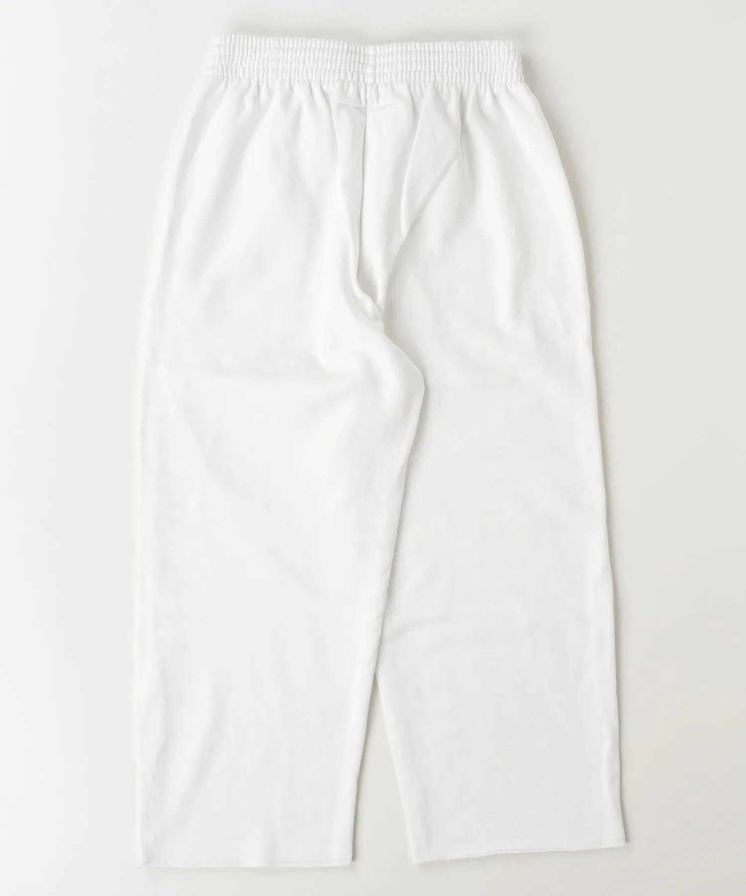 Детские хлопковые брюки с логотипом MM6 Maison Margiela белые — фото 4