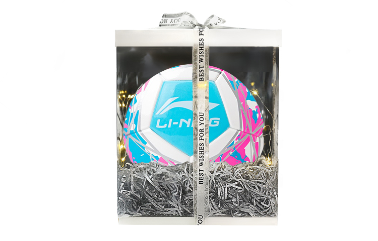 

LINING Размер 5 футбольный мяч TPU бесшовный термосварка унисекс розовый синий