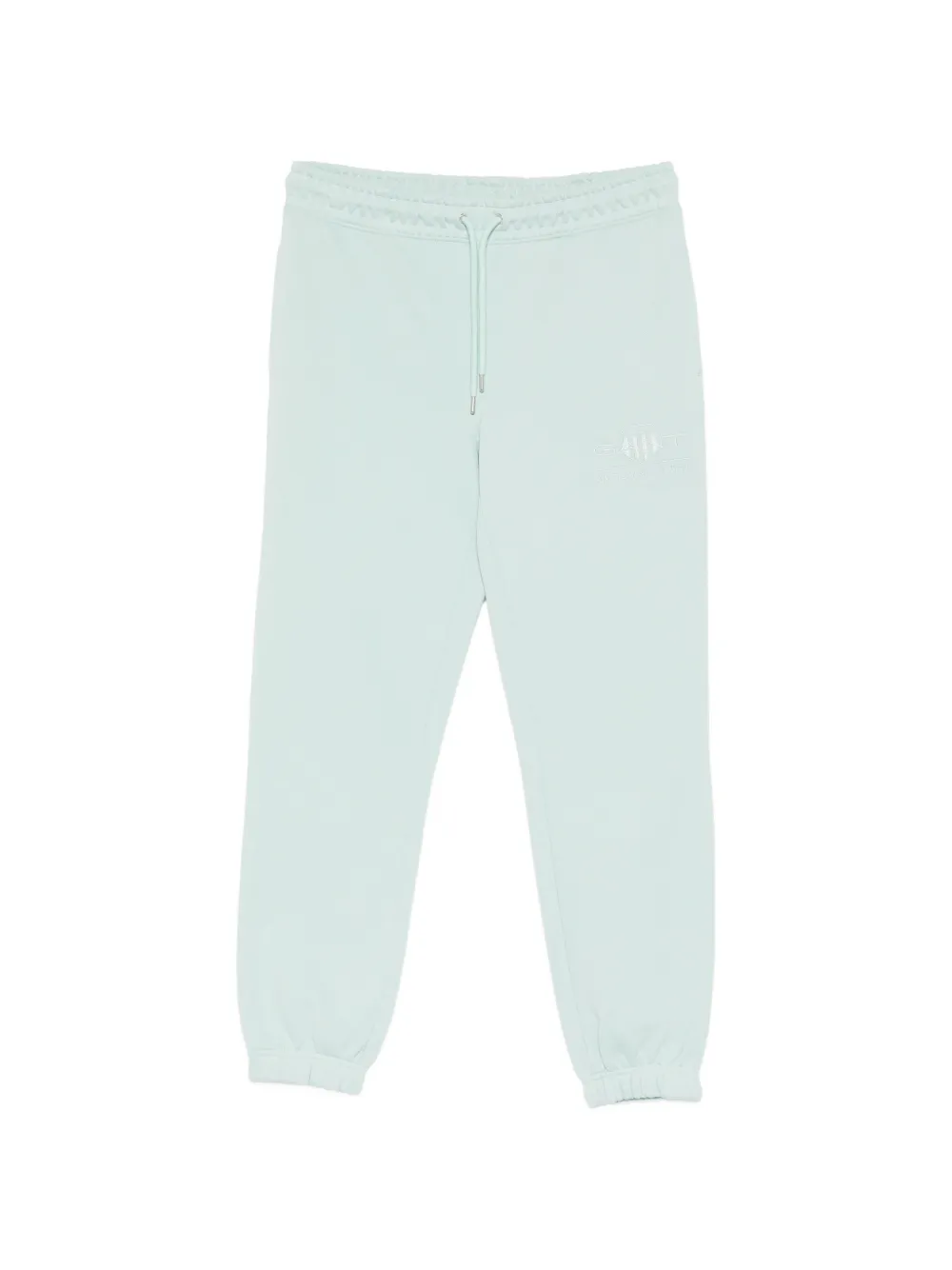 

Спортивные брюки с вышитым логотипом и кулиской Gant, синий