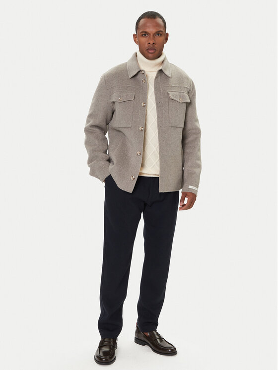 Чиносы tapered fit Harlem MW0MW40340 Tommy Hilfiger, синий — фото 2