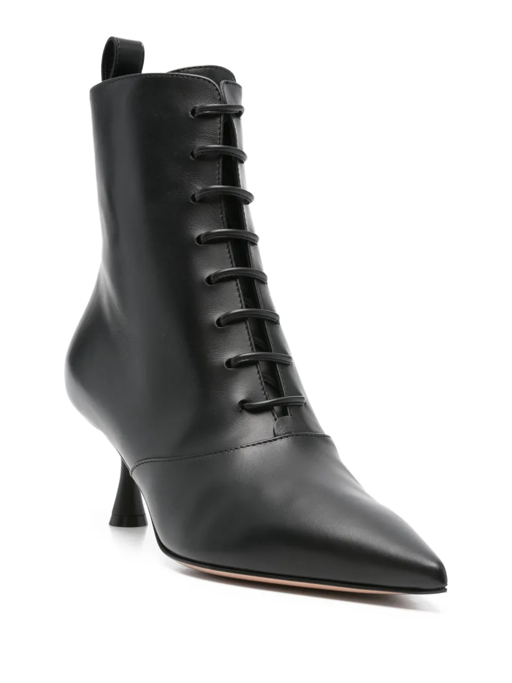 Ботильоны Morganne 55 с заостренным носком Gianvito Rossi, черный — фото 2